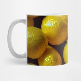 Lemon pattern Mug